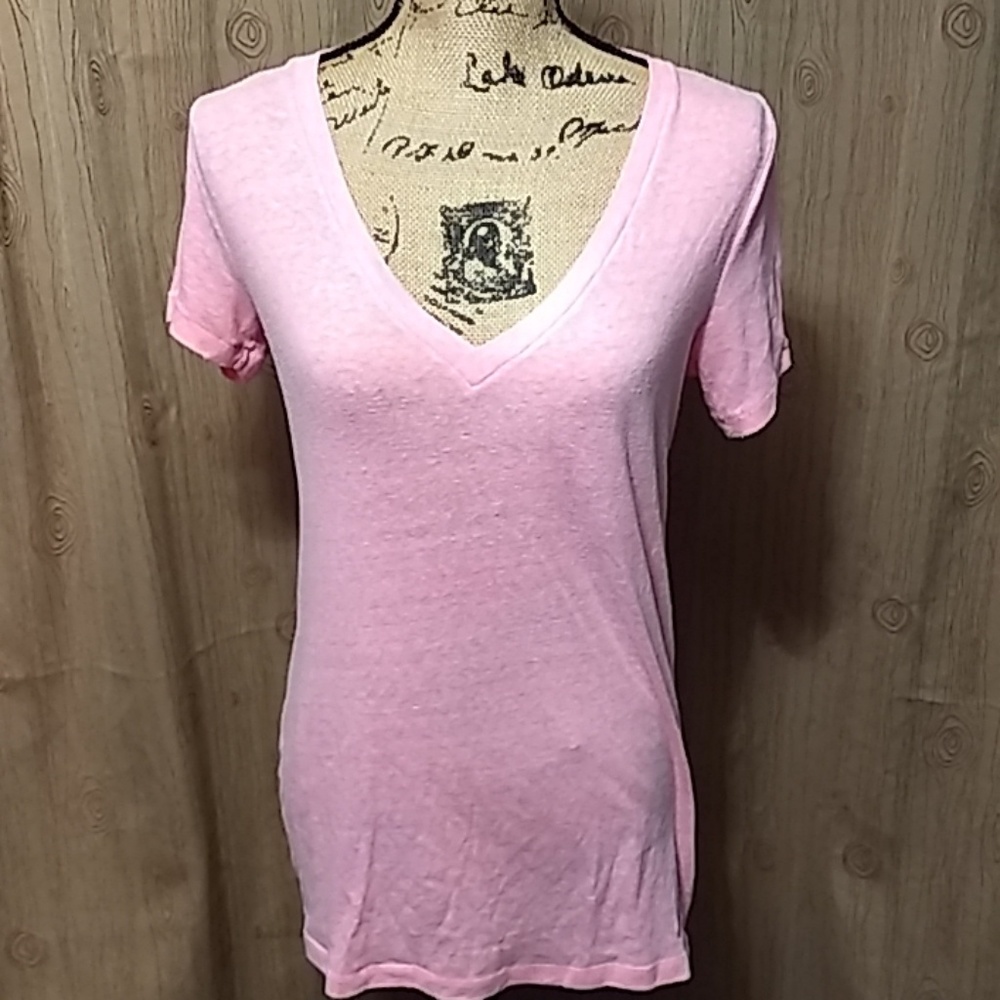 Ladies S Victoria's Secret Pink Oversized Tee